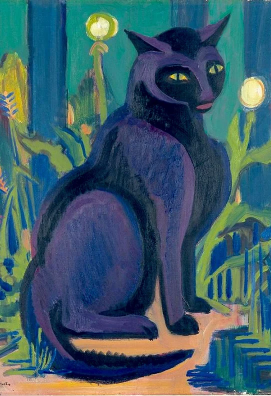 Siyah Kedi — Ernst Ludwig Kirchner